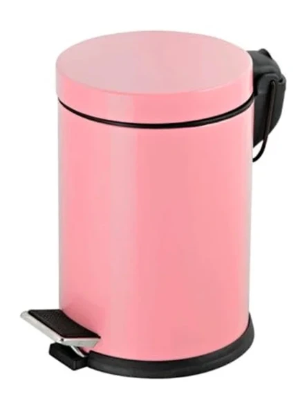 Paslanmaz Banyo-Mutfak Pedallı Çöp Kovası - 3 Litre Kapasite ürün görseli 1