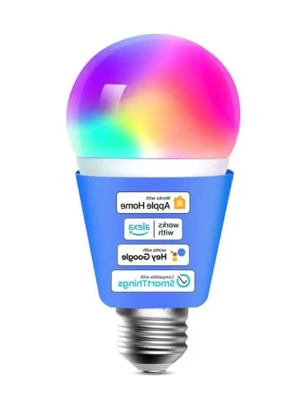 Akıllı LED Ampul, Çok Renkli ve Kısılabilir, Wi-Fi Kontrol ürün görseli 1