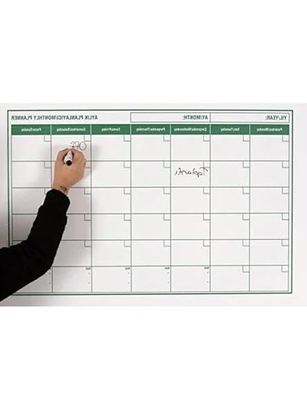 Elektrostatik Kağıt ile Yapışkansız Statik Pano, 85 x 56 cm ürün görseli 1