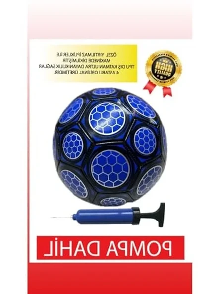 Futbol Antreman Topu, Pompa ile Birlikte, Beyaz Renk ürün görseli 1