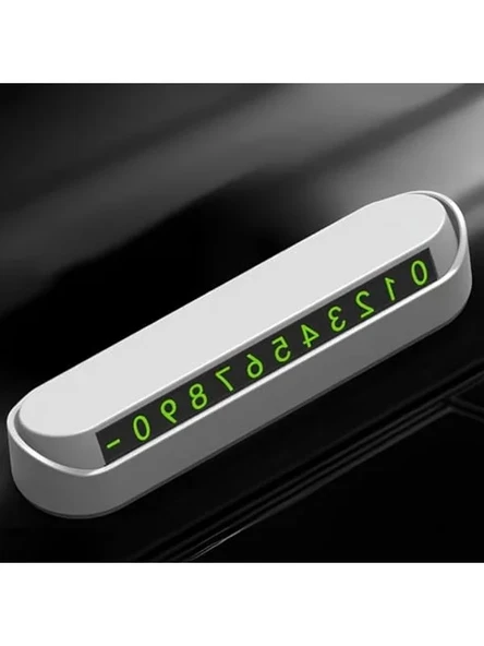 AEE® Beyaz Numaratör Araba Torpido Üstü Telefon Numaralığı (1, Beyaz) ürün görseli 1