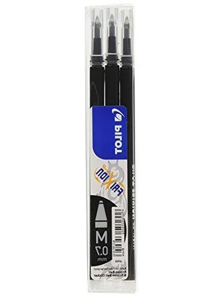 3'lü Siyah 0,7 mm Frixion Ball Kalem Yedeği, Kaliteli Yazım ürün görseli 1