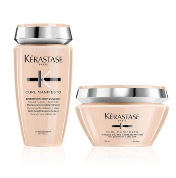 Curl Manifesto Bain 250ml +Curl Manifesto Masque 200ml ürün görseli 1