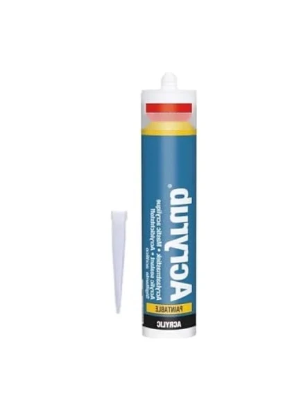 Silikonize Mastik - 500 Gr Beyaz ürün görseli 1