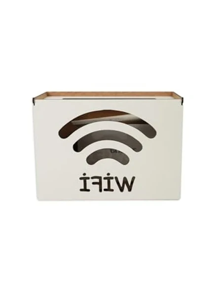 Dekoratif Modem Saklama Kutusu, Wifi için Şık ve Kullanışlı Tasarım ürün görseli 1