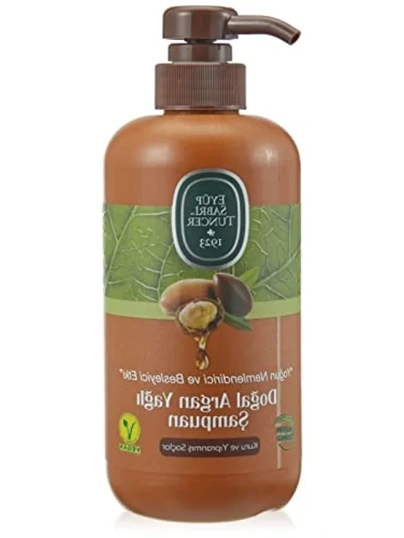 600 ml Doğal Argan Yağlı Şampuan - Yıpranmış Saçlar İçin ürün görseli 1