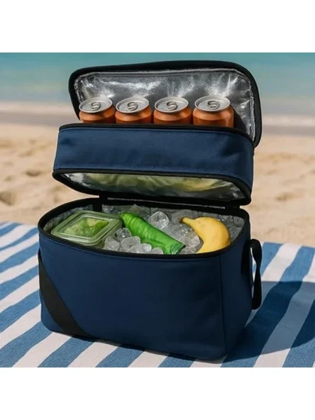 Termal Buzluk Çanta Piknik Yemek Taşıma Çantası 22 Litre Beslenme Sırt Termoslu Termo Kamp Soğutucu Termos Isı Yalıtımlı Soğuk Tutucu Tutan Soğutucu Çanta ürün görseli 1