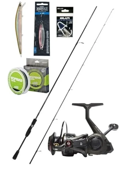 Spin Olta Takımı Seti - 270 cm ve 10-30 Gr Ağırlık ürün görseli 1