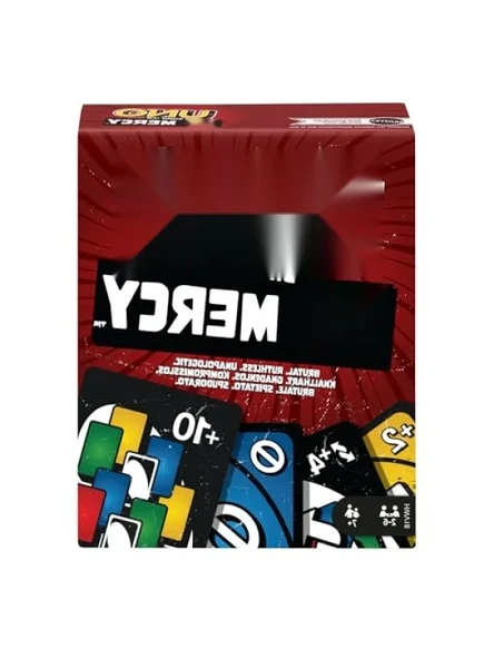 UNO No Mercy: Aksiyon Dolu Kart Oyunu – Yeni Kurallar ve Güçlü Kartlarla ürün görseli 1