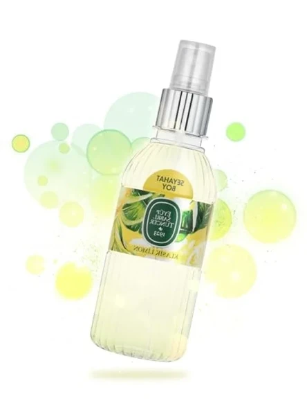 Taze Limon Kolonyası Silindir Pet Şişe Sprey (150 ml) ürün görseli 1