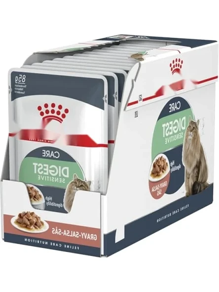 12x85 Gr Yetişkin Kedi İçin Yaş Mama - Gravy ve Salsa ürün görseli 1