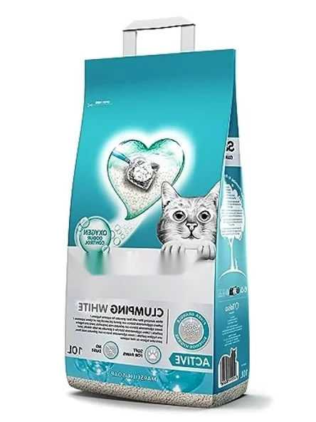 Topaklanan Kedi Kumu - Marsilya Sabunlu 10L ürün görseli 1