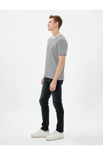 Skinny Fit Kot Pantolon - Michael Jean ürün görseli 1