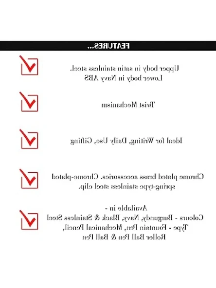 Lacivert Versatil Kalem, Kaliteli Tasarım - Resim 2