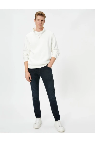 Skinny Fit Kot Pantolon - Michael Jean ürün görseli 1