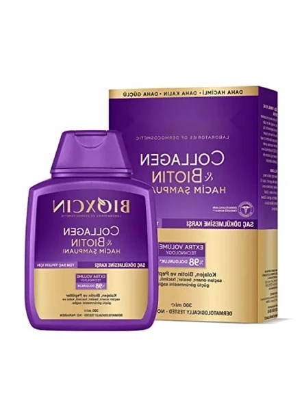 İnce Telli Saçlar için Hacim ve Güçlendirici Şampuan 300 ml - Kolajen & Biotin ürün görseli 1