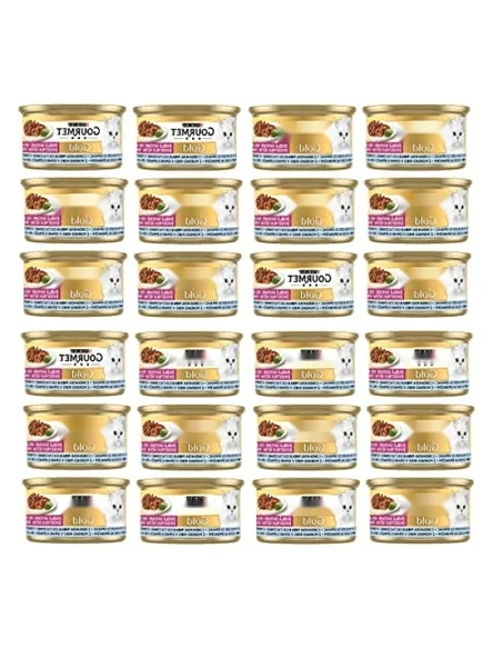 Okyanus Balığı & Sebzeli Yaş Kedi Maması, 24 x 85 gr ürün görseli 1
