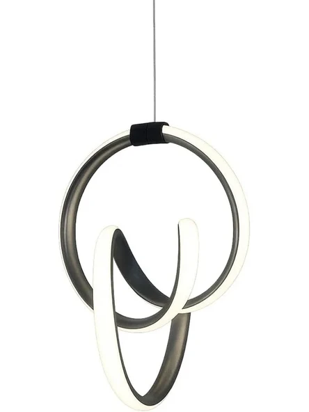 3 Renk Işık Seçeneği ile Modern LED Avize, Salon İçin ürün görseli 1
