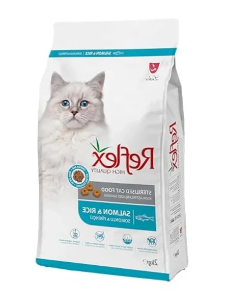 Kısırlaştırılmış Kediler İçin Düşük Yağlı Somonlu Mama 2 kg ürün görseli 1