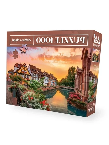 1000 Parça Puzzle - Colmar Tasarımı ürün görseli 1