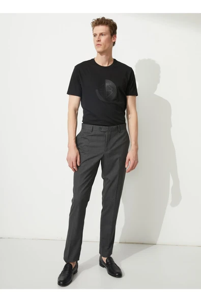 Süvari Normal Bel Normal Paça Regular Fit Antrasit Erkek Pantolon PN1014400317 ürün görseli 1
