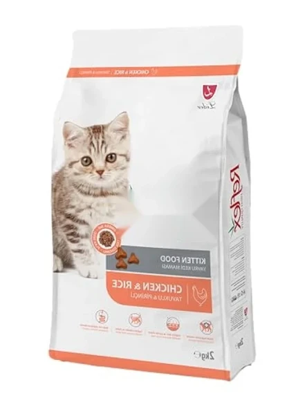 Tavuklu ve Pirinçli Yavru Kedi Maması 2 Kg ürün görseli 1