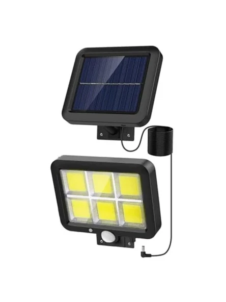 Güneş Enerjili 120 Cob Led Aydınlatma, Enerji Tasarruflu ve Uzun Süreli Kullanım ürün görseli 1