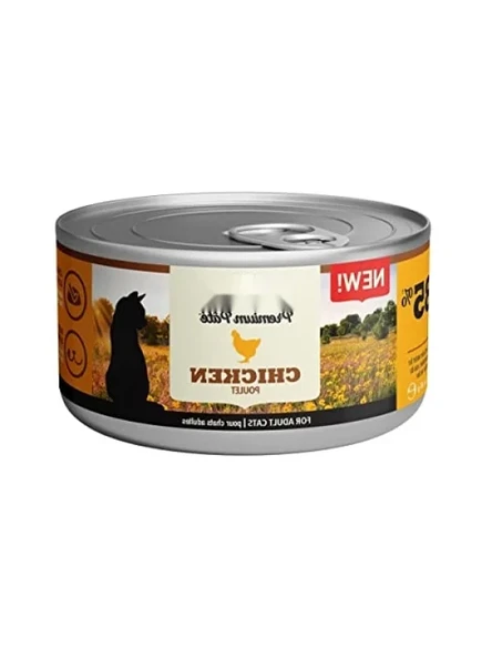 Tavuk Etli Premium Pate Konserve Kedi Maması, 85 gr ürün görseli 1