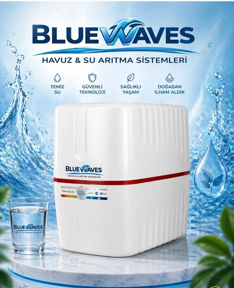 Blue waves Kompact Pompasız Su Arıtma Sistemi ürün görseli 1