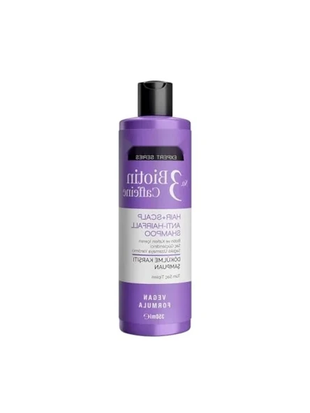 Dökülme Karşıtı Vegan Saç Bakım Şampuanı 350 ml - Biotin & Kafein İçerikli ürün görseli 1