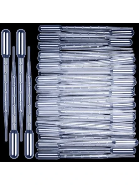 3ml Kapasiteli Tek Kullanımlık Pastör Pipet - 100 Adet ürün görseli 1
