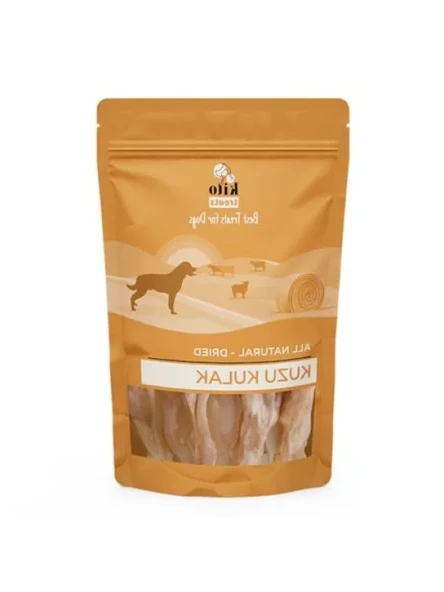 %100 Doğal Kuzu Kulak Çiğnemelik - 100 Gr ürün görseli 1