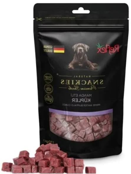 Yüksek Protein İçeren Doğal Köpek Ödülü, Su Mandası Eti, 170 Gr ürün görseli 1
