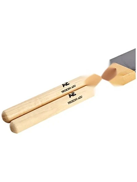Yüksek Kaliteli Hıckory Çift Baget - 5A Boyut - Resim 2