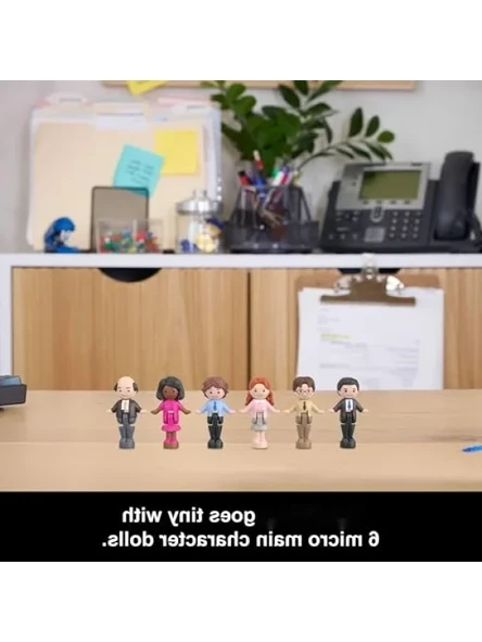 Mini Oyun Seti - 6 Karakter Figürü ve 9 Aksesuar - Resim 3