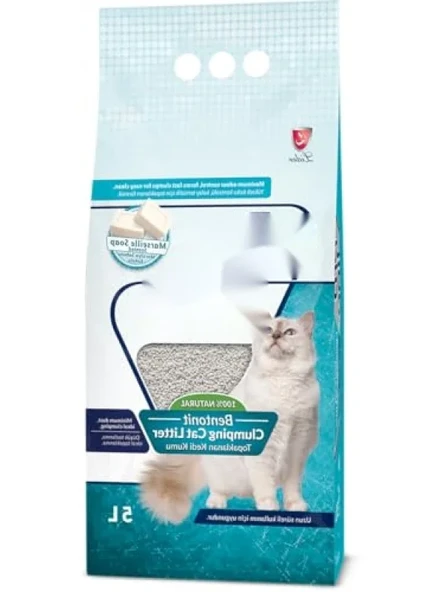 Bentonit Kedi Kumu - Sabun Kokulu, 5 L ürün görseli 1
