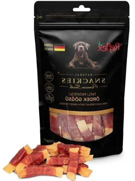 Tatlı Patatesli Ördek Göğsü Köpek Ödülü 170 Gr ürün görseli 1
