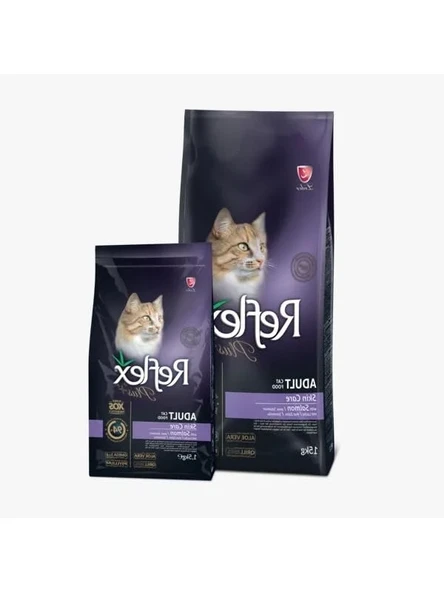 Somonlu Deri ve Tüy Bakımı Yetişkin Kedi Maması, 1,5 Kg ürün görseli 1