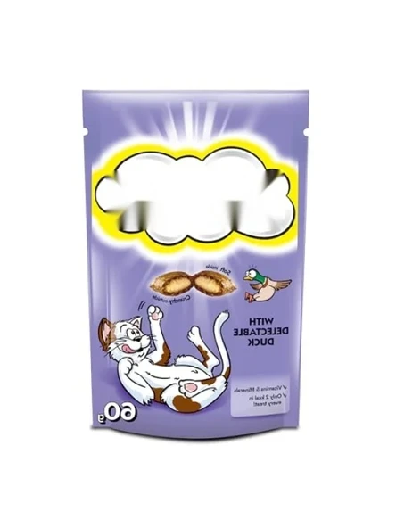 Yüksek Proteinli Ördekli Kedi Ödül Maması 60 gr ürün görseli 1