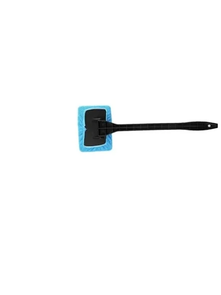 Mikrofiber Bezli Uzun Saplı Araç Cam Temizleme Fırçası, 34 cm ürün görseli 1