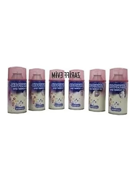 Oda Kokusu Spreyi, 320 ml X 6 Paket ile Makinaya Uyumlu Kullanım ürün görseli 1