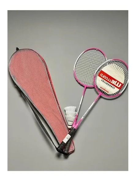 Profesyonel Badminton Seti, 2 Raket ve 3 Top ile Eğlenceli Oyun ürün görseli 1