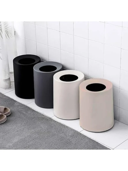 12 Litre Antrasit Çöp Kovası, Modern Tasarım ürün görseli 1