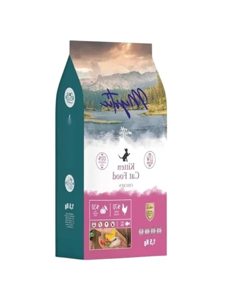Az Tahıllı Tavuklu Yavru Kedi Maması 1,5 Kg ürün görseli 1