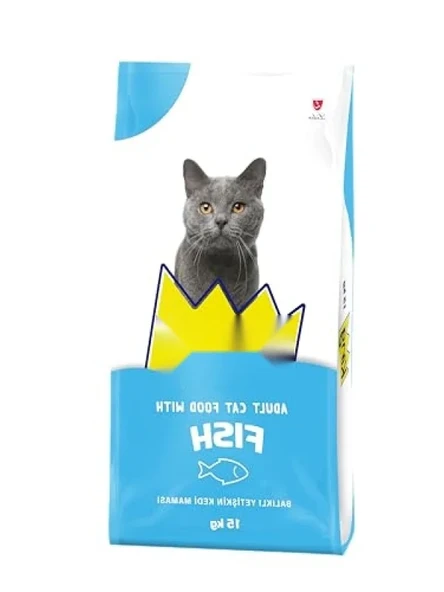 15 Kg Balıklı Kedi Maması - Zengin Minerallerle ürün görseli 1