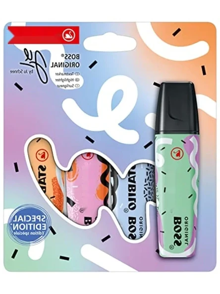 Fosforlu Kalem 4'lü Paket - Pastel Renkler ürün görseli 1