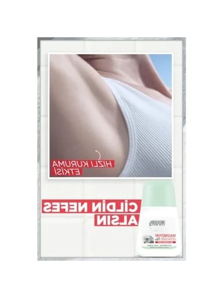 Ultra Kuru Roll-On Deodorant 72 Saat Koruma - Resim 2