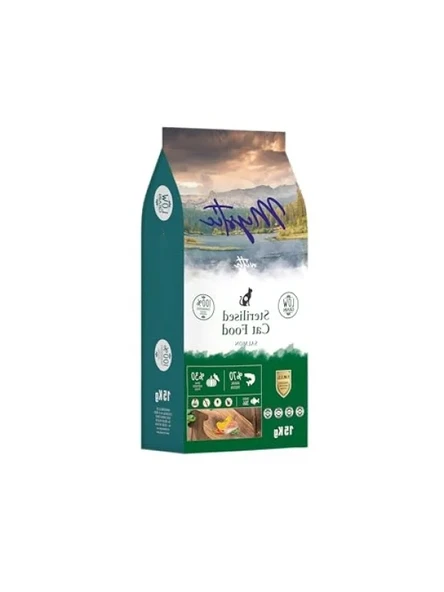 Düşük Tahıllı Yetişkin Kedi Maması - Somonlu 15 kg ürün görseli 1