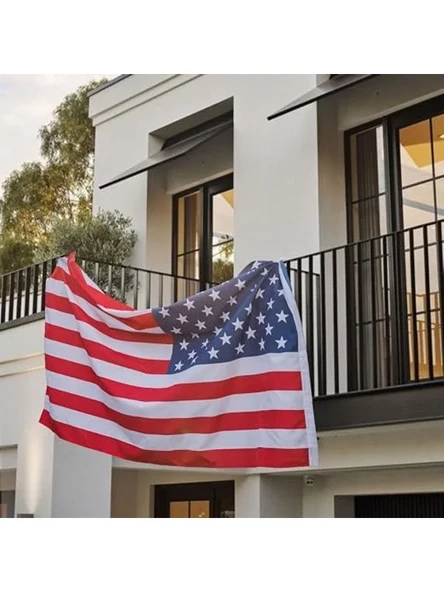 Amerikan Bayrağı, 3x5 ft Ölçüler, Dış Mekan Kullanımı İçin Uygun ürün görseli 1