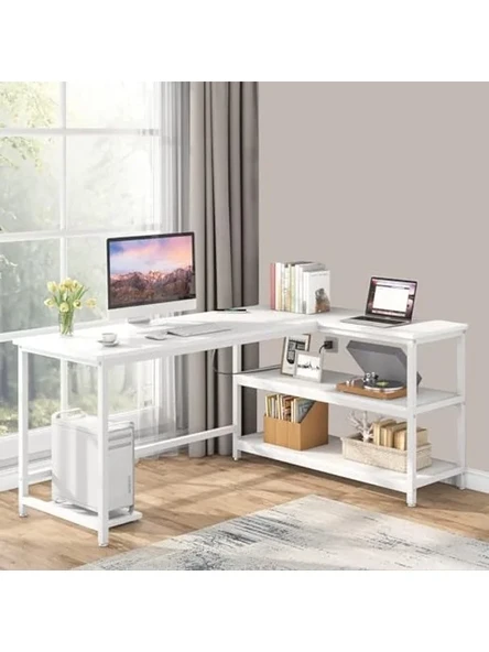 Çalışma Masası, 140 cm Uzunlukta Oyun ve Ofis İçin Uygun ürün görseli 1